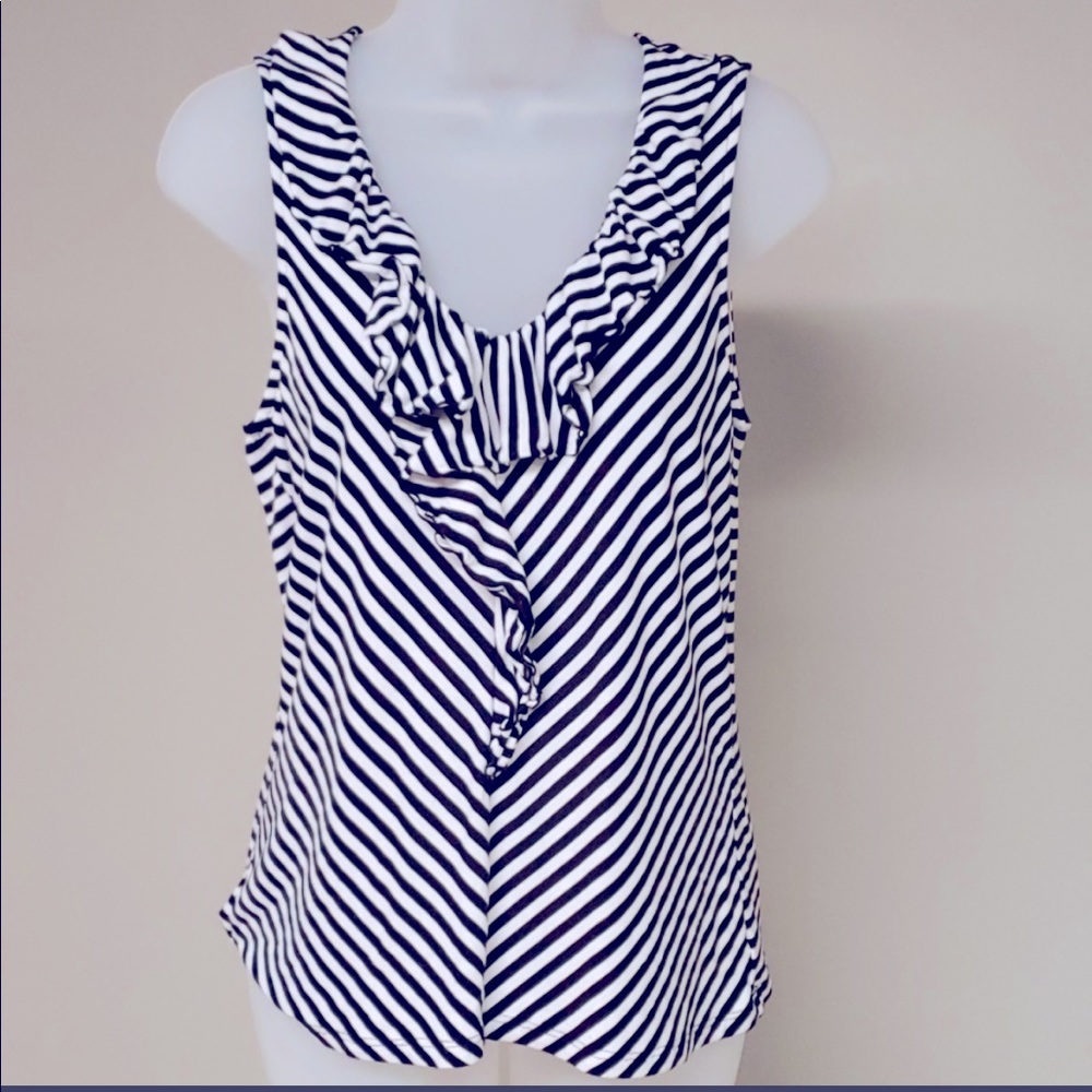 ❤️‍🔥WHBM Flounce Trim Tank Top